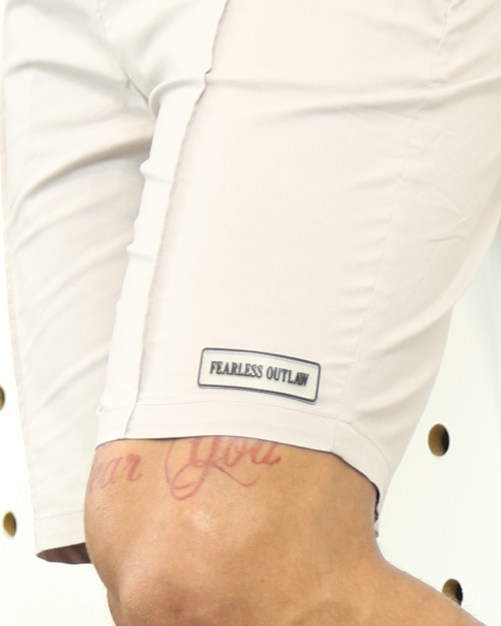 Fearless Outlaw Refined Shorts - Pebble