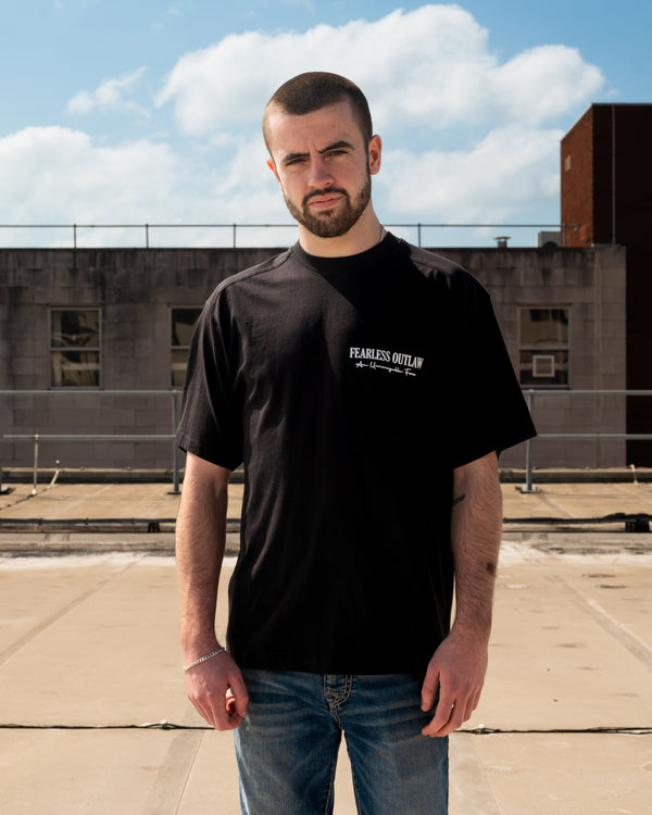 Fearless Outlaw Atley T-Shirt - Black