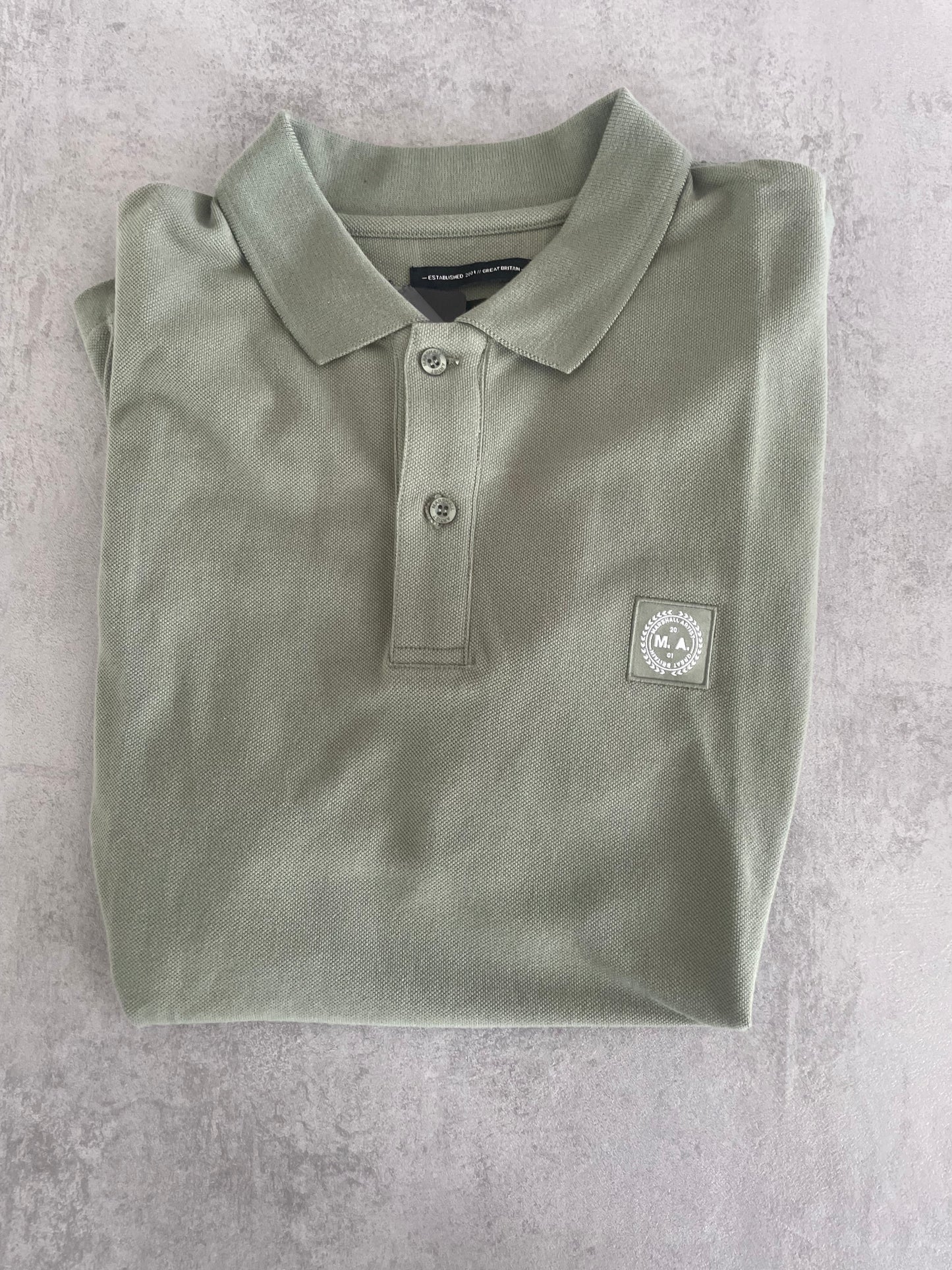 Marshall Artist Marchio Polo Shirt - Sage