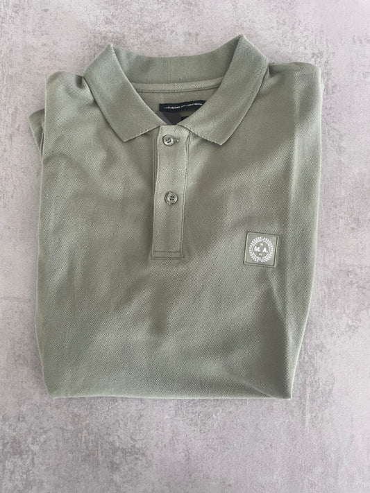 Marshall Artist Marchio Polo Shirt - Sage