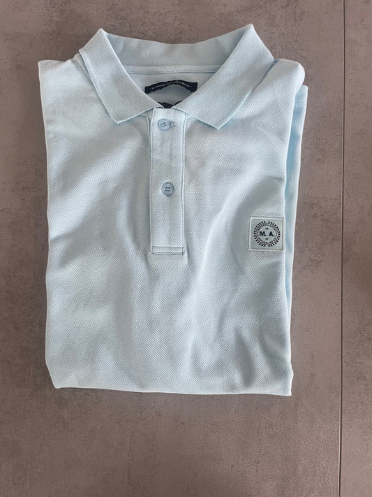 Marshall Artist Marchio Polo Shirt - Sky