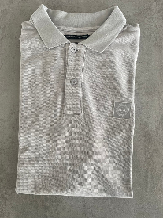 Marshall Artist Marchio Polo Shirt - Harbour Grey