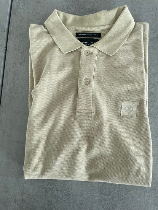 Marshall Artist Marchio Polo Shirt - Stone