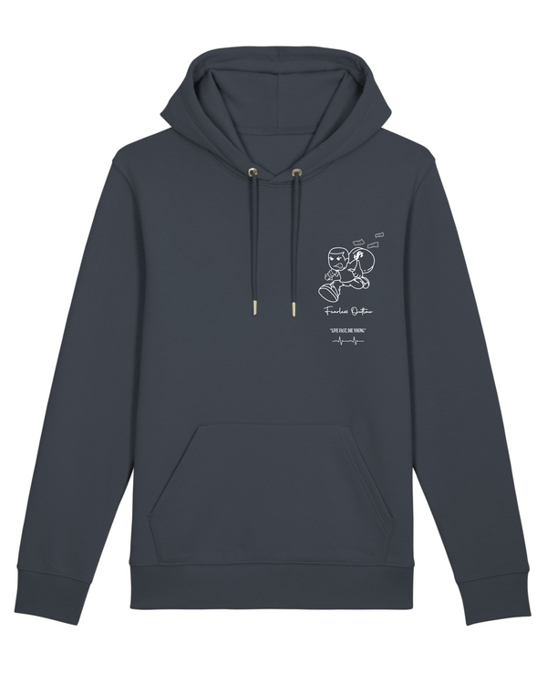 Fearless Outlaw Money On The Run Hoodie - Midnight Slate