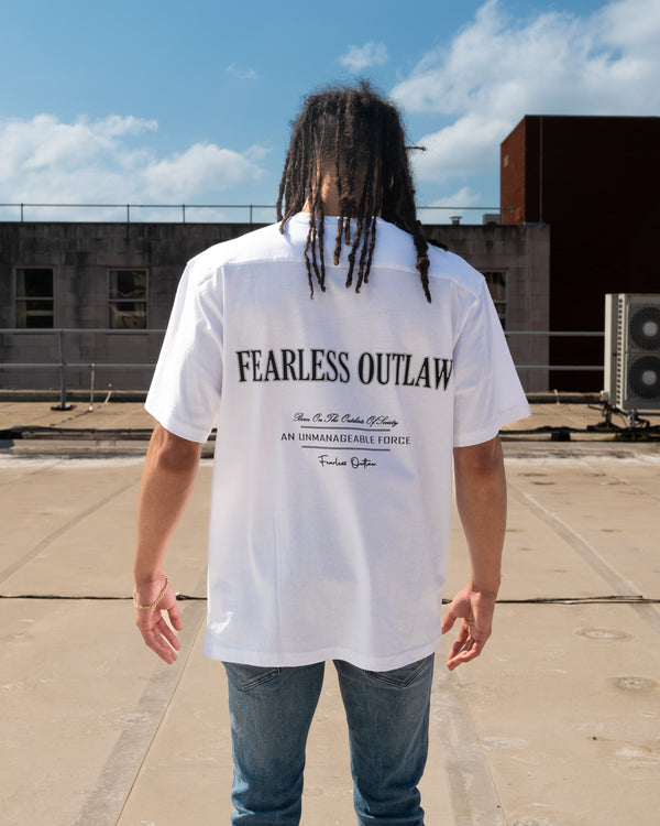 Fearless Outlaw Atley T-Shirt - White