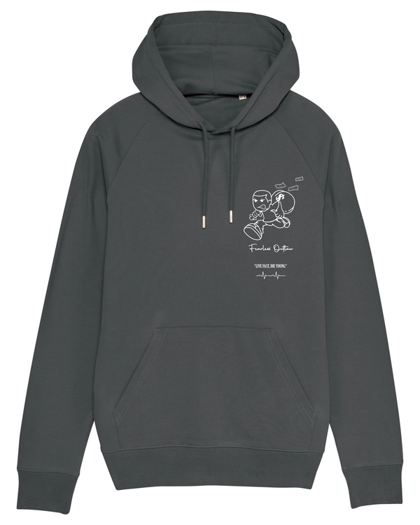 Fearless Outlaw Money On The Run Hoodie - Anthracite