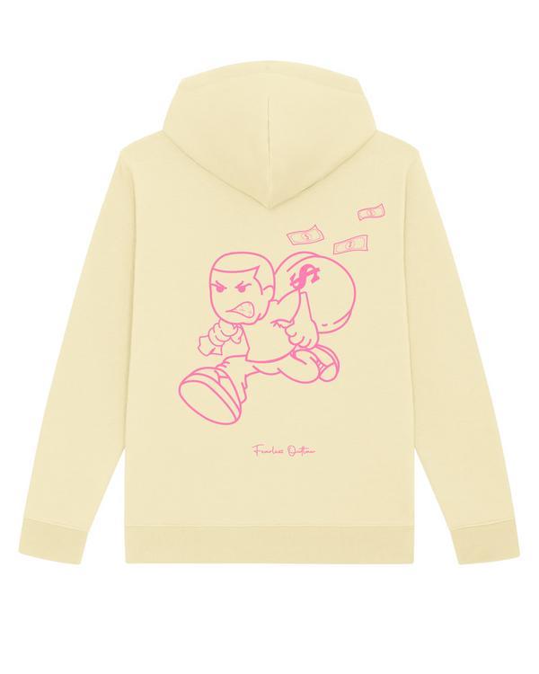 Fearless Outlaw Money On The Run Hoodie - Butter