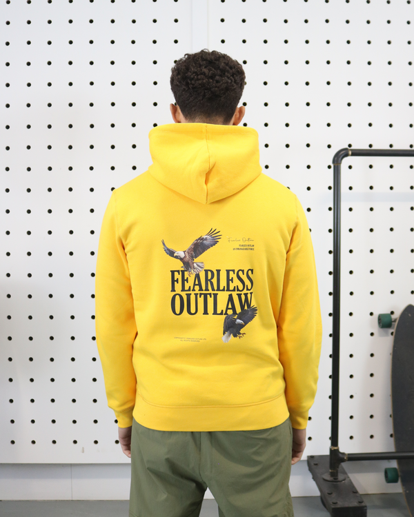 Fearless Outlaw Roman Hoodie - Spectre Yellow