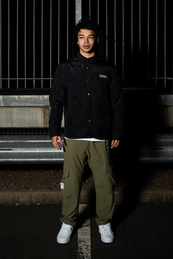 Fearless Outlaw Essential Overshirt - Black
