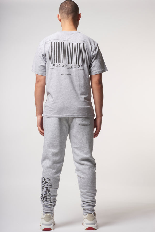 Fearless Outlaw Prisoner T-Shirt - Grey