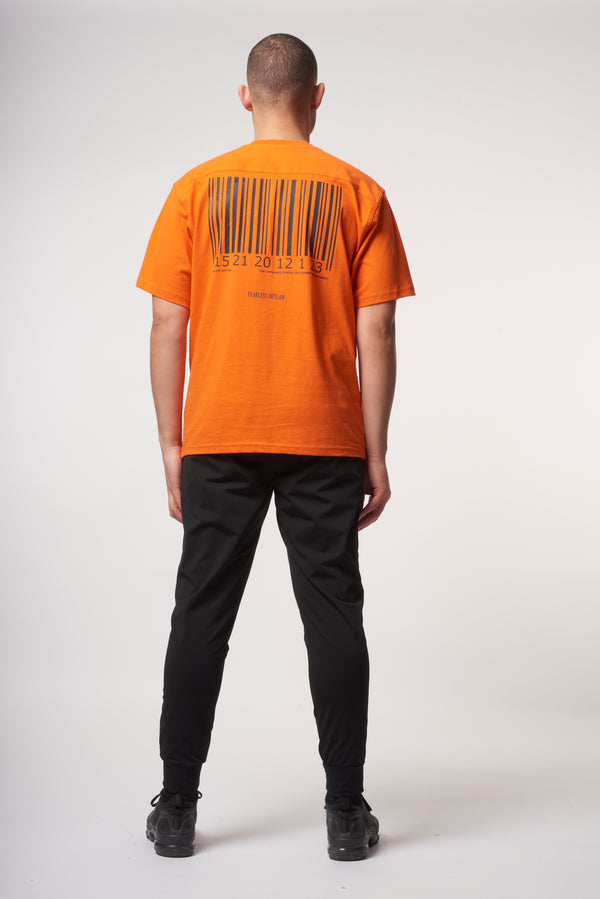 Fearless Outlaw Prisoner T-Shirt - Orange