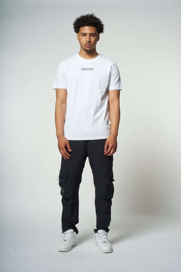 Fearless Outlaw Piccolo Signature T-Shirt - White